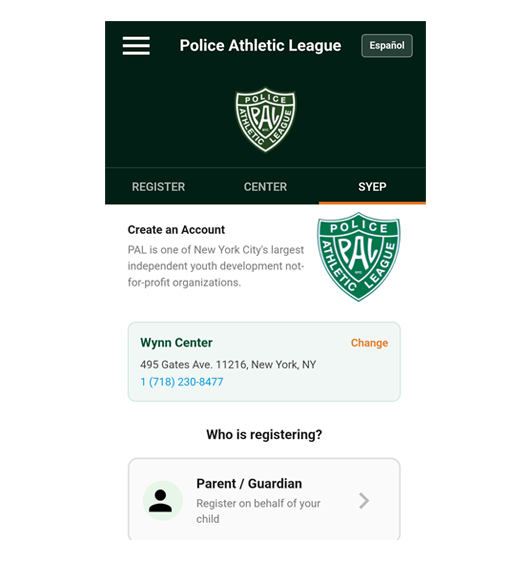 Create an Account